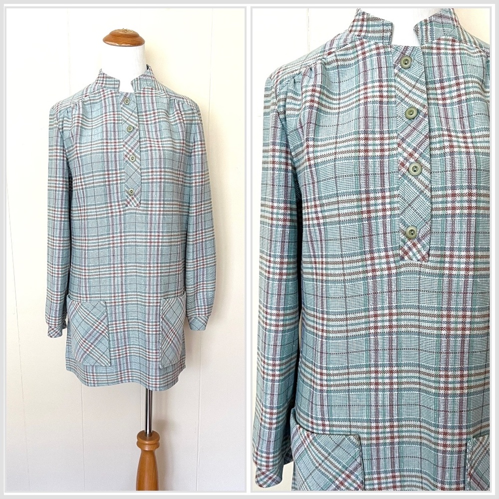 VTG Retro Plaid Tunic